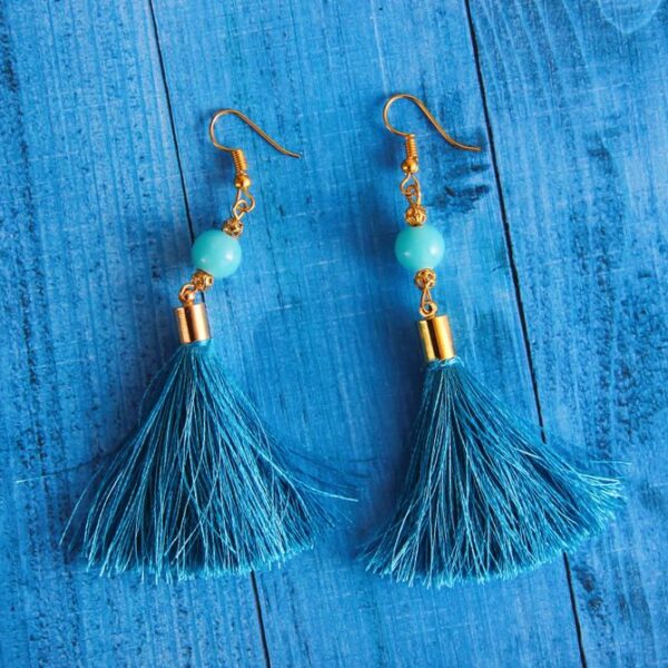 Pearl Drop Earrings — Rose Gold